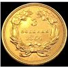Image 2 : 1854 $3 Gold Piece UNCIRCULATED