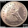 Image 1 : 1859-O Seated Liberty Dollar CHOICE BU+