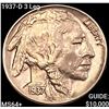 Image 1 : 1937-D 3 Leg Buffalo Nickel CHOICE BU+