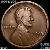 Image 1 : 1909-S VDB Wheat Cent NEARLY UNCIRCULATED
