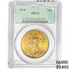 1924 $20 Gold Double Eagle PCGS MS63