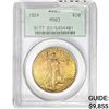 1924 $20 Gold Double Eagle PCGS MS63