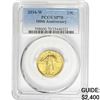 Image 1 : 2016-W Stand. Lib 25C Gold PCGS SP70