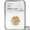 Image 1 : 1916-S $5 Gold Half Eagle NGC AU58