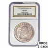 1798 Draped Bust Dollar NGC AU50 Large Eagle