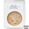 1923 Peace Dollar SGS MS68