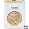 1924-S Peace Dollar HCGS MS66