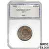 Image 1 : 1901 Canada Cent ICCS MS-63