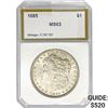 Image 1 : 1885 Morgan Silver Dollar GSA MS63