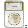 Image 1 : 1882 Morgan Silver Dollar GSA MS64PQ