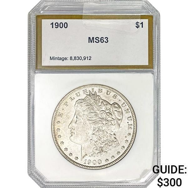 1900 Morgan Silver Dollar MS63