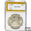 Image 1 : 1876 Trade Dollar PGA MS66