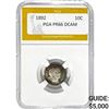 Image 1 : 1892 10C Barber Dime PGA PR66 DCAM