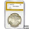 Image 1 : 1878-CC Morgan Dollar PGA MS65+