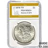 Image 1 : 1878 7TF Morgan Dollar PGA MS63+