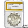 Image 1 : 1882-CC Morgan Dollar PGA MS63+