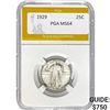 Image 1 : 1929 Standing Liberty Quarter PGA MS64