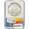 Image 2 : 1921 Peace Dollar PGA MS63