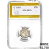 1885 Three-Cent Nickel PGA PR65