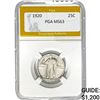 Image 1 : 1920 Standing Liberty Quarter PGA MS63