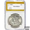 Image 1 : 1902 Morgan Silver Dollar PGA MS63+