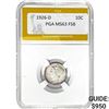 Image 1 : 1926-D Mercury Dime PGA MS63 FSB