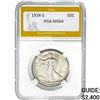 1934-S Walking Liberty Half Dollar PGA M
