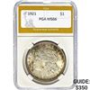 Image 1 : 1921 Morgan Silver Dollar PGA MS66