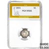 Image 1 : 1831 Capped Bust Half Dime PGA MS66