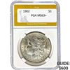 Image 1 : 1902 Morgan Silver Dollar PGA MS63+