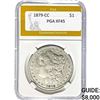 1879-CC Morgan Dollar PGA XF45