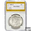 1889-S Morgan Dollar PGA MS62