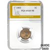 Image 1 : 1903 Indian Head Cent PGA MS64 RB