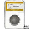 Image 1 : 1798/7 1C Large Cent PGA XF40