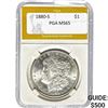 1880-S Morgan Dollar PGA MS65