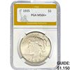 1935 Peace Dollar PGA MS66+