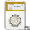 1905-O Barber Half Dollar PGA MS63