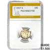 Image 1 : 1917-S Mercury Dime PGA MS63 FSB