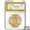 1913-D $20 Saint-Gaudens PGA MS65