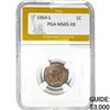 1864-L Indian Head Cent PGA MS65 RB