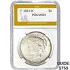 1923-D Peace Dollar PGA MS65