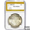 Image 1 : 1880-CC Morgan Dollar PGA MS64+