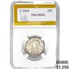 Image 1 : 1919 Standing Liberty Quarter PGA MS63