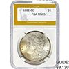 Image 1 : 1882-CC Morgan Dollar PGA MS65