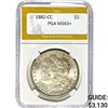 Image 1 : 1882-CC Morgan Dollar PGA MS63+