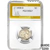 1938-D Buffalo Nickel PGA MS67