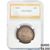 Image 1 : 1845 Seated Liberty Half Dollar PGA MS63