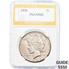 Image 1 : 1926 Peace Dollar PGA MS65