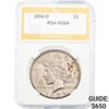 1934-D Peace Dollar PGA MS64
