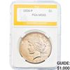 Image 1 : 1926-P Peace Dollar PGA MS65